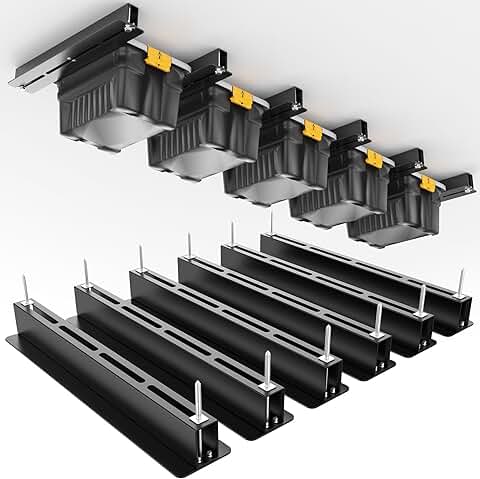 Heavy Duty Ceiling Storage Rack Set for Garages