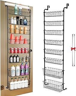 Heavy Duty Over Door Storage Organizer with 6 Shelves