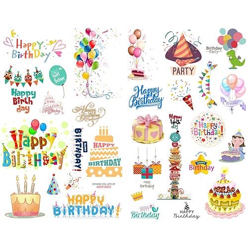 Kawaii Happy Birthday Aesthetic Diary and Journal