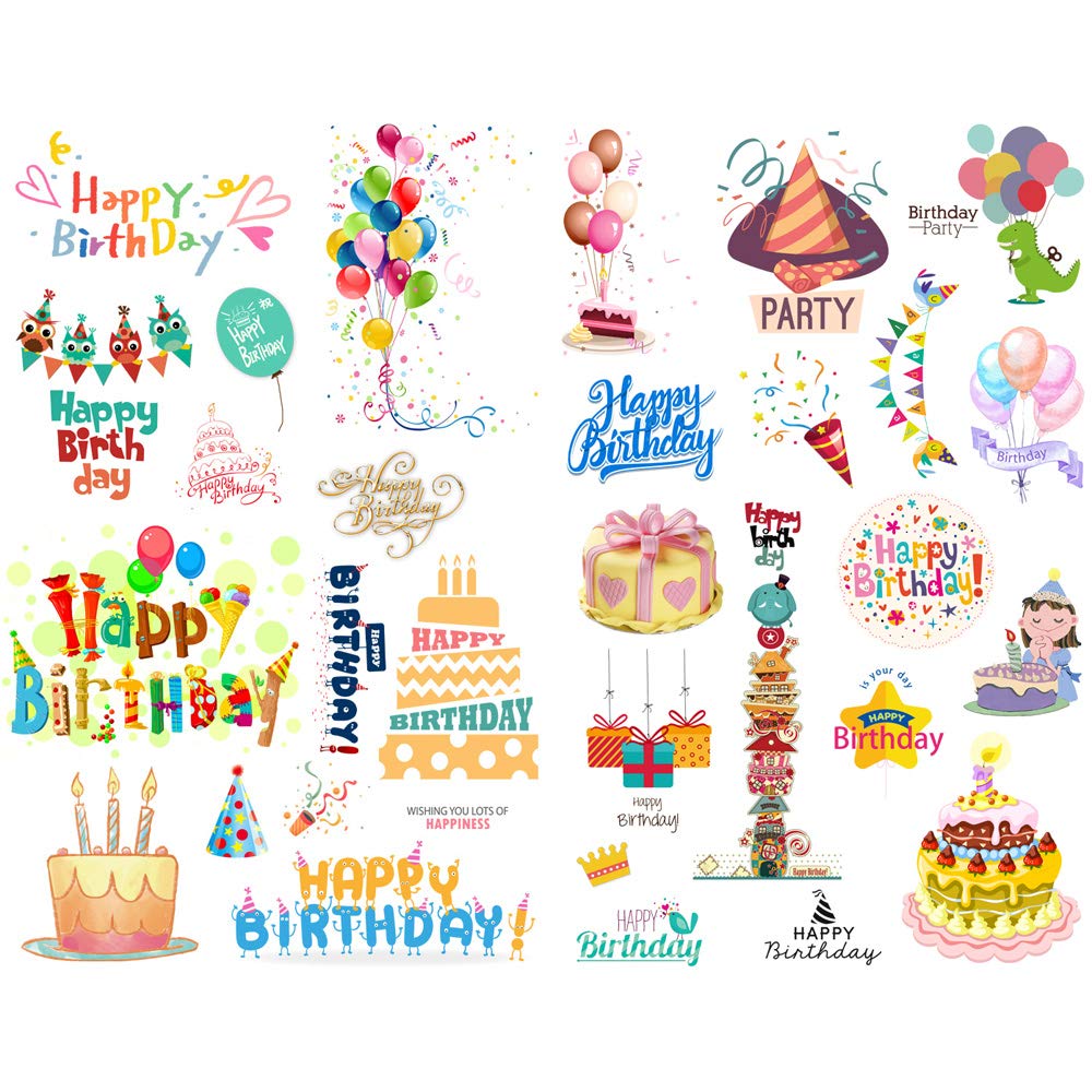 Kawaii Happy Birthday Aesthetic Diary and Journal