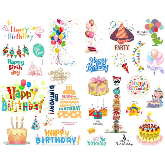 Kawaii Happy Birthday Aesthetic Diary and Journal