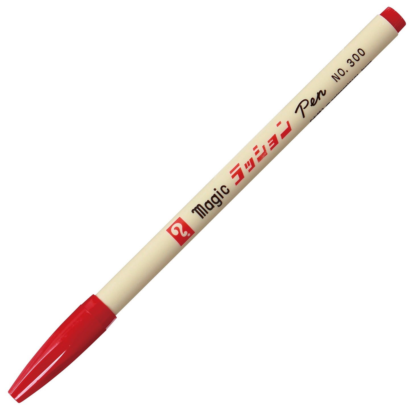 Red water-based pens, 5 pieces