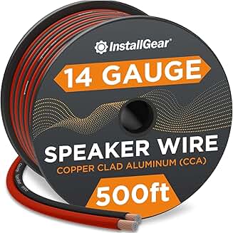 14 Gauge 500 ft Speaker Wire for Audio and Home Theater