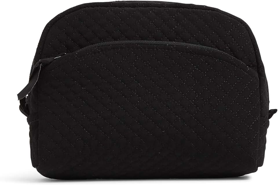 Medium Microfiber Cosmetic Makeup Organizer Bag