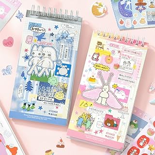 40 Sheets of Cute Sticker Book for Journals and Crafts