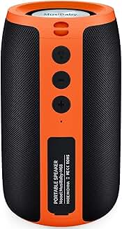 Wireless Waterproof Portable Bluetooth Speaker with Stereo Sound