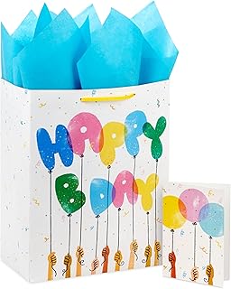 Large 13-inch Gift Bag with Tissue and Card