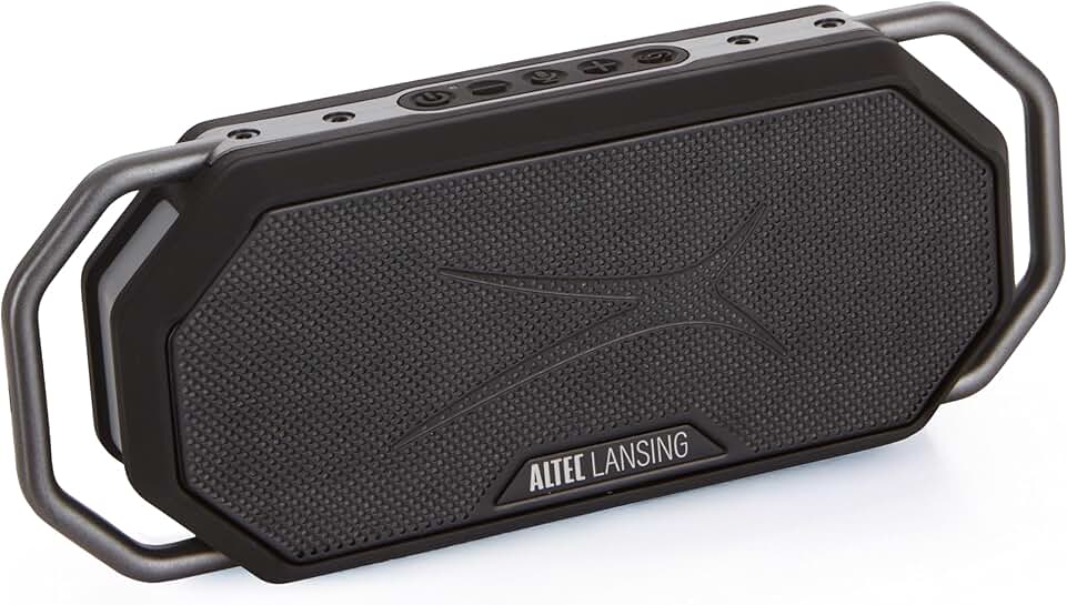 Portable Waterproof Bluetooth Speaker with 12-Hour Playtime
