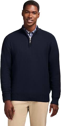 Men's Classic Quarter Zip Sweater