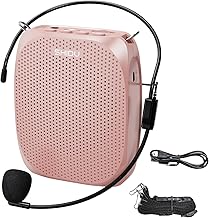 Portable Voice Amplifier with Microphone and MP3 Support