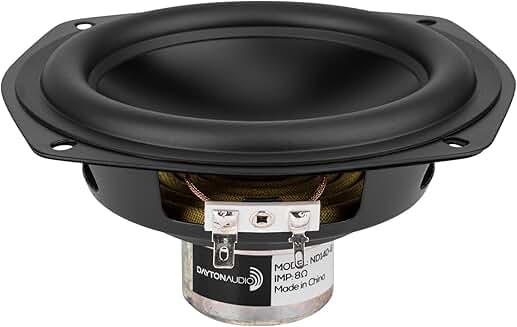 5-1/4" Aluminum Cone Midbass Neo Driver 8 Ohm