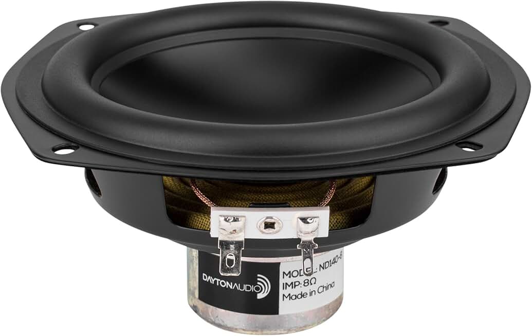 5-1/4" Aluminum Cone Midbass Neo Driver 8 Ohm