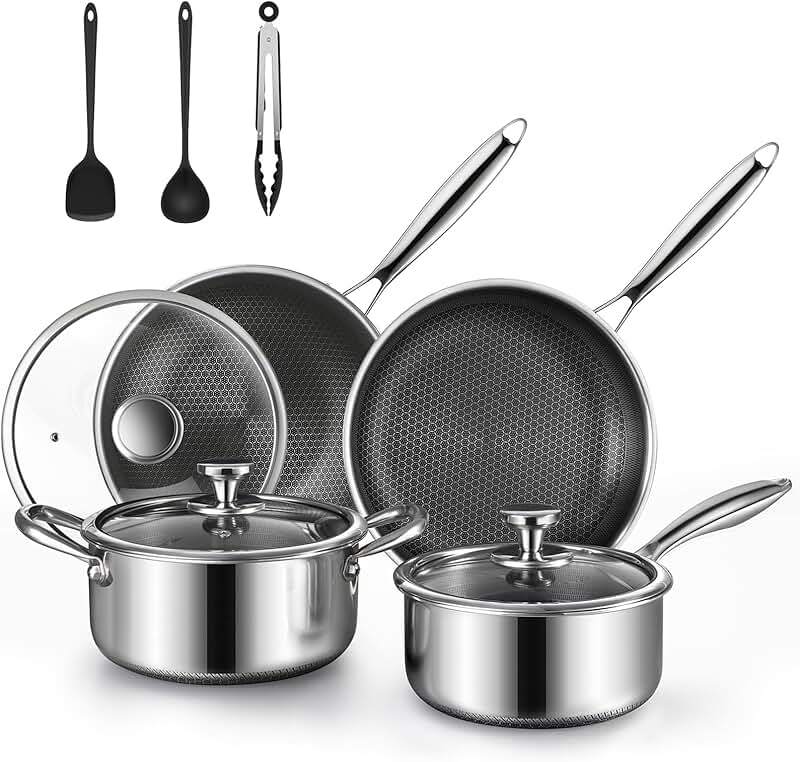 Flexible Silicone Spatula Set for High-Heat Cooking