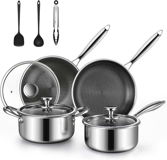 Flexible Silicone Spatula Set for High-Heat Cooking