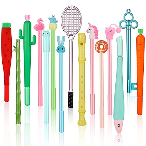15 Cute Cartoon Gel Pens for Girls
