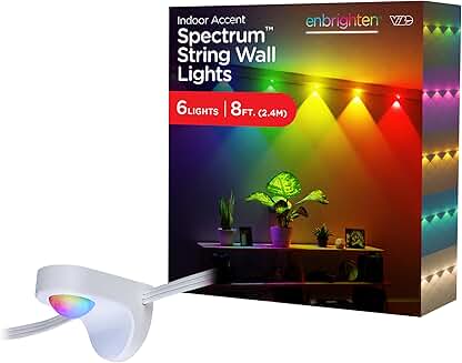 Indoor Color Changing LED String Lights with Remote