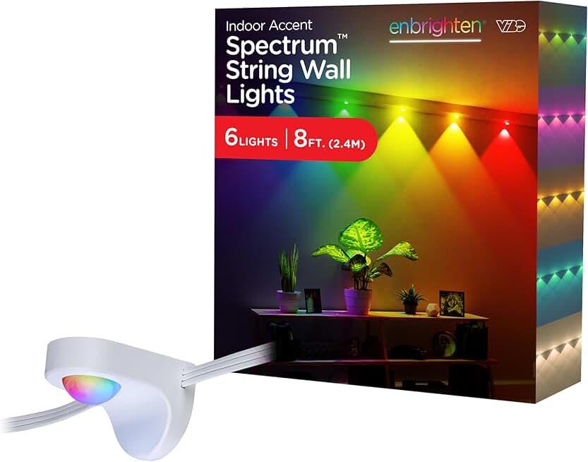 Indoor Color Changing LED String Lights with Remote