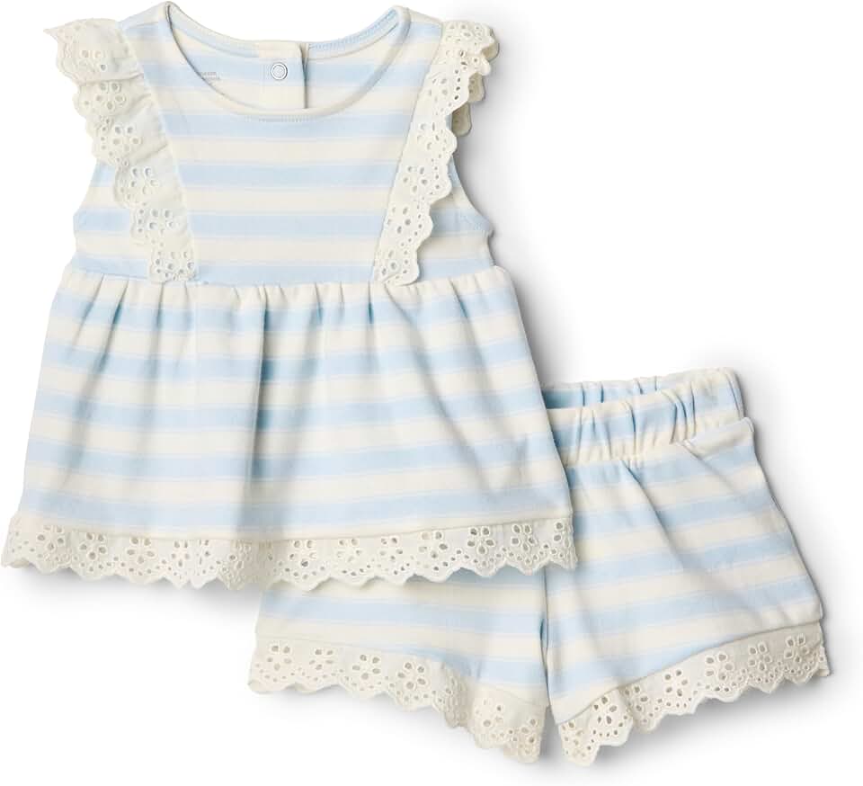 Sofia Grainge Toddler Girls' Eyelet Shorts and Top Set