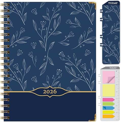 Large Print 2026 Planner with Folder and Notes