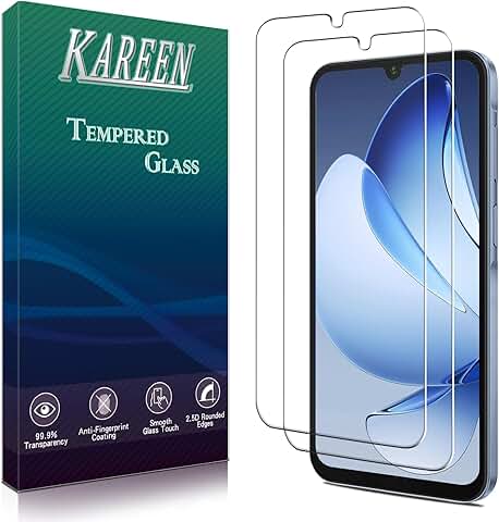 Two Tempered Glass Screen Protectors for Gabb Phone 4 Pro