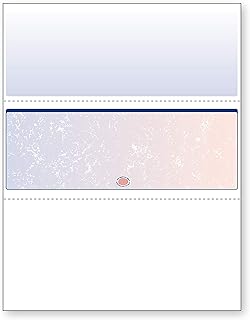 Blue and red security check paper with 13 features, 500 sheets