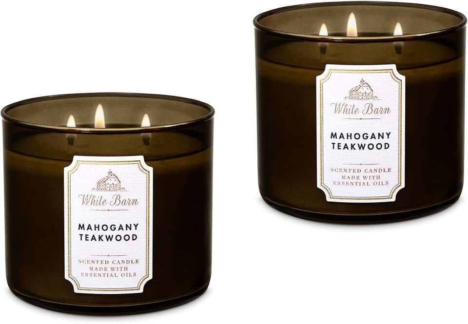 White Barn 3-Wick Candle Pack of 2