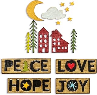 16-Piece Christmas Cutouts Die Set