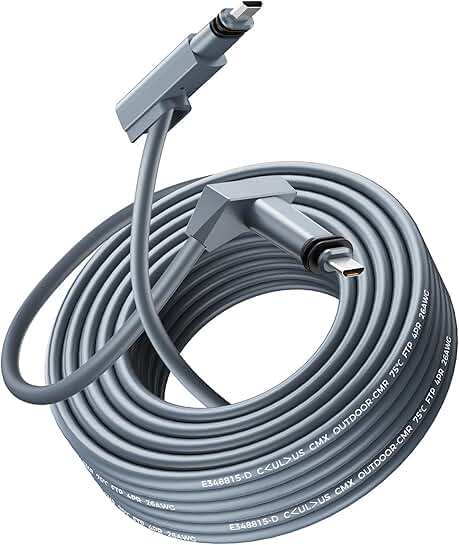 75FT Waterproof Ethernet Cable for Starlink Gen 2
