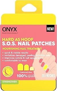 Hard as Hoof Nail and Cuticle Repair Patches, 20 Count