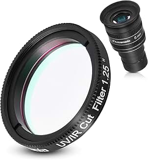 6mm Wide Angle Telescope Eyepiece with IR/UV Filter