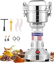 Electric Grain and Spice Grinder, 150g, Stainless Steel