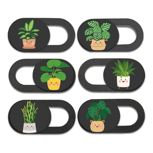 Six-Pack Laptop Camera Cover Slides for Privacy