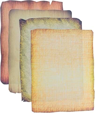 Assorted Antique Design Craft Paper, 64 Sheets