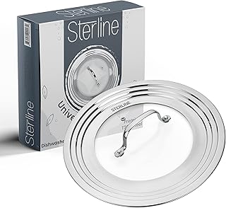 Large Tempered Glass Lid for 8-12 Inch Cookware