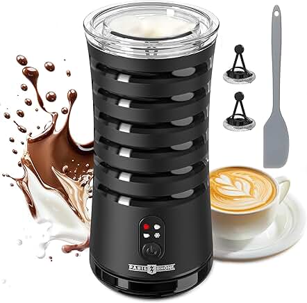 4-in-1 Milk Frother and Steamer with Temperature Control