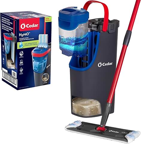 Flat Mop System for Quick and Safe Cleaning