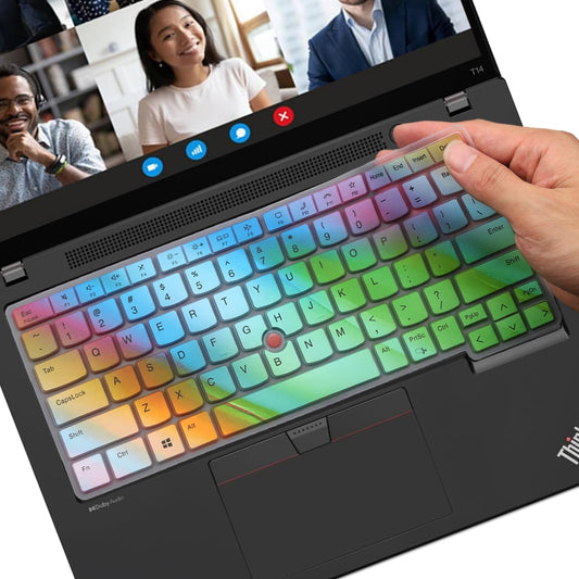 Colorful Keyboard Cover for 14-Inch Laptops
