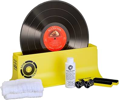 Record Cleaning Kit with Brushes and Cloths