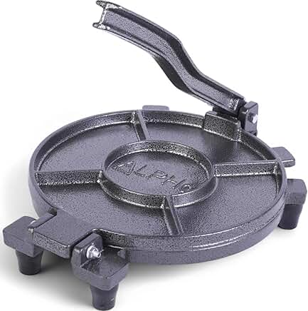 10-Inch Cast Iron Tortilla and Quesadilla Press
