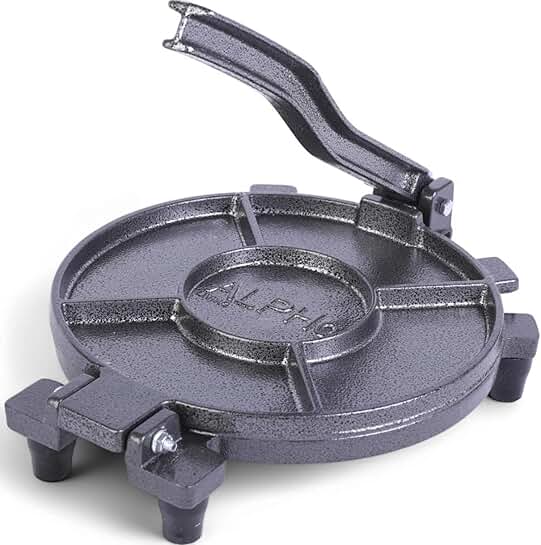 10-Inch Cast Iron Tortilla and Quesadilla Press