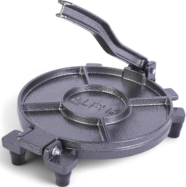10-Inch Cast Iron Tortilla and Quesadilla Press