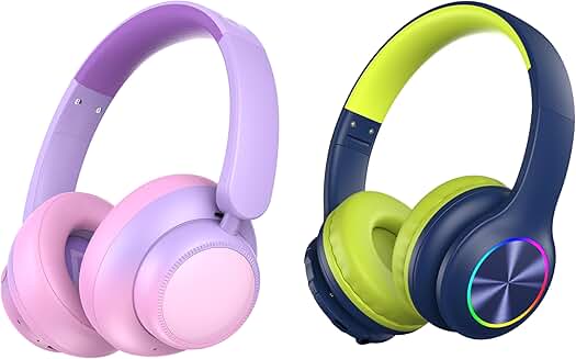 Noise Cancelling and Bluetooth Headphones for Kids