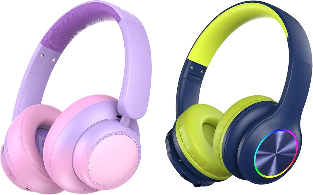 Noise Cancelling and Bluetooth Headphones for Kids