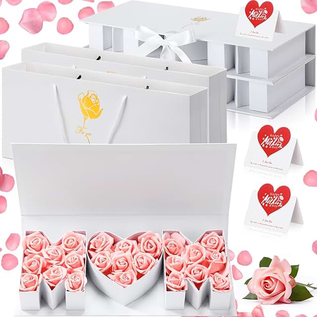 Mother's Day Gift Box with Cards and Bags