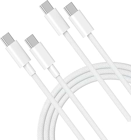 USB C to USB C Fast Charging Cable, 2 Pack, 6FT