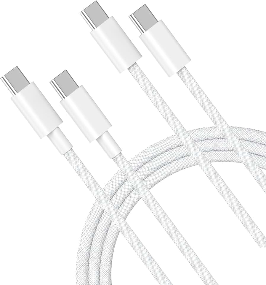 USB C to USB C Fast Charging Cable, 2 Pack, 6FT