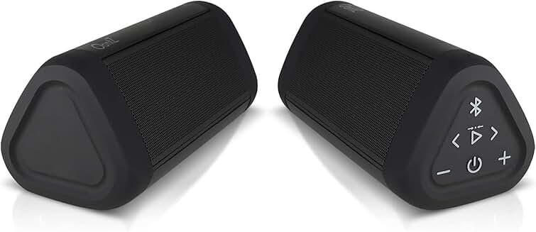 Dual Waterproof Bluetooth Speakers with Long Battery Life
