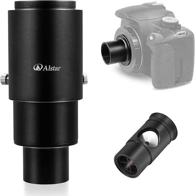 Extendable 1.25" Camera Adapter with Collimating Eyepiece