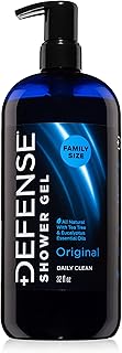 Natural 32 oz Body Wash with Tea Tree, Eucalyptus, Rosemary, and Aloe
