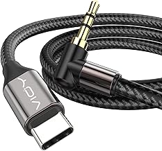10 Pack USB-C to 3.5mm Aux Cables, 6.6 ft